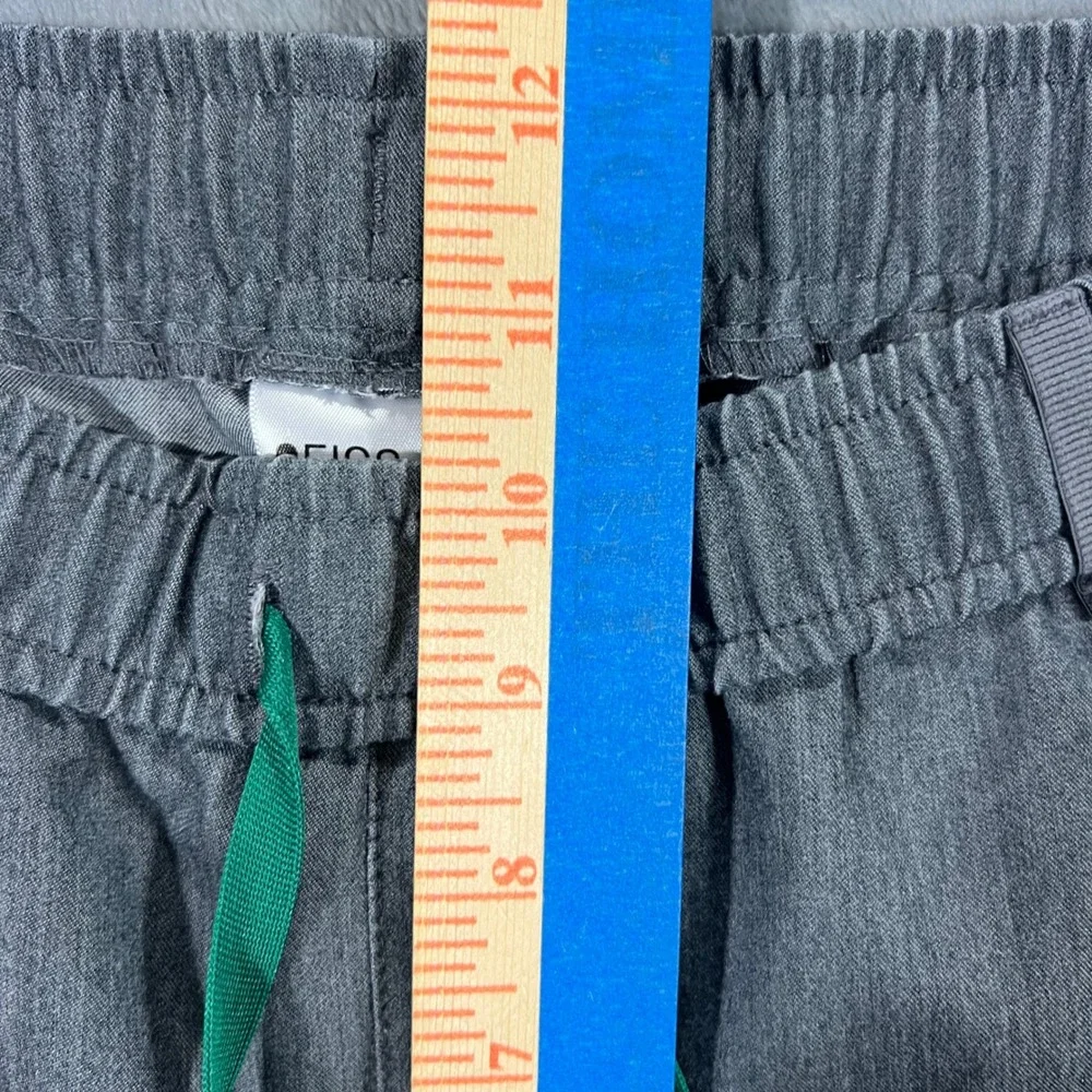 FIGS Tansen Scrub Pants Mens Small Gray Jogger M225W2001S Cargo Pockets Tech Vet